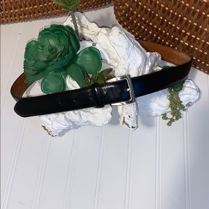 Coach Leather Black Belt